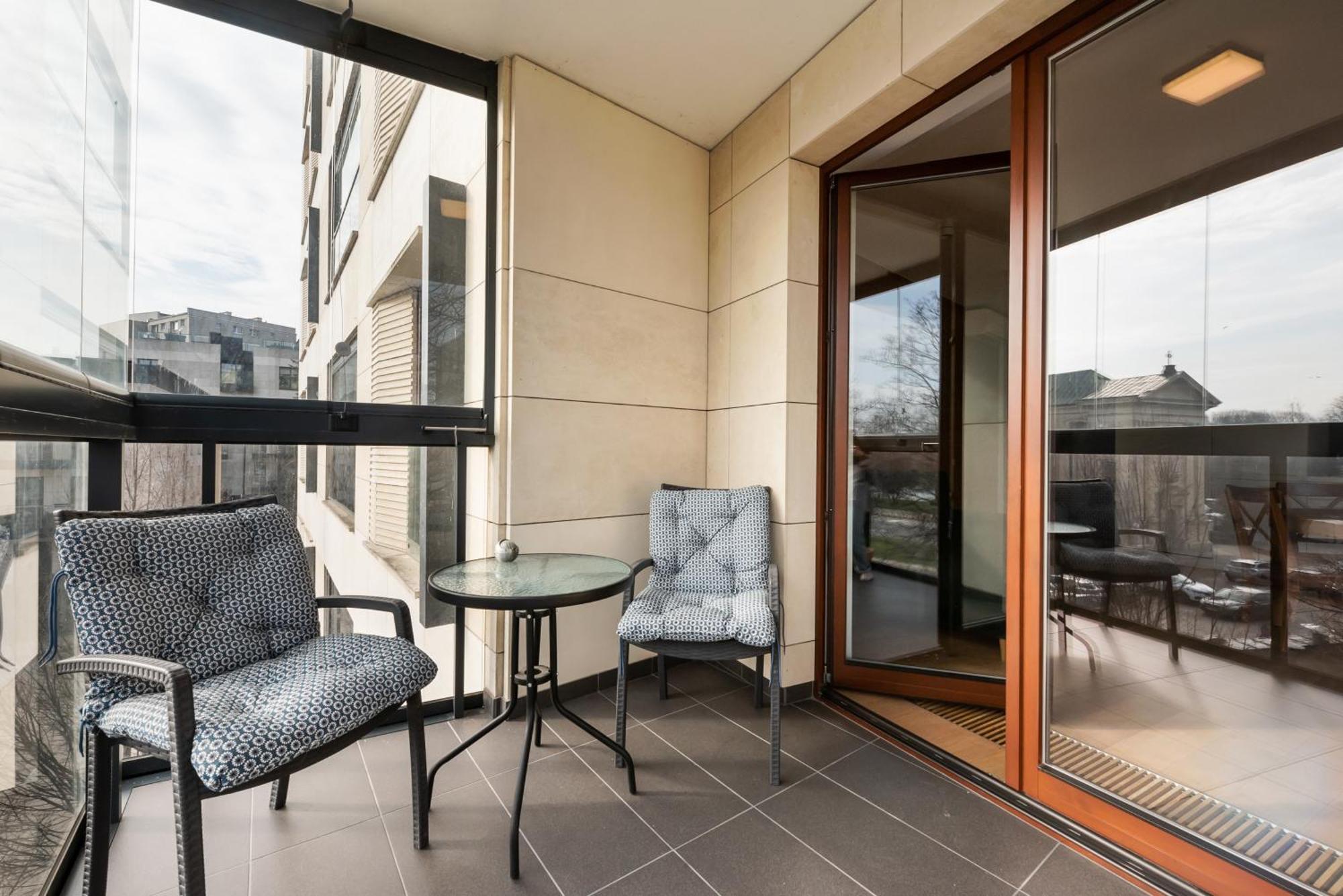 Solec Cristal Home Apartment Warsaw Exterior photo