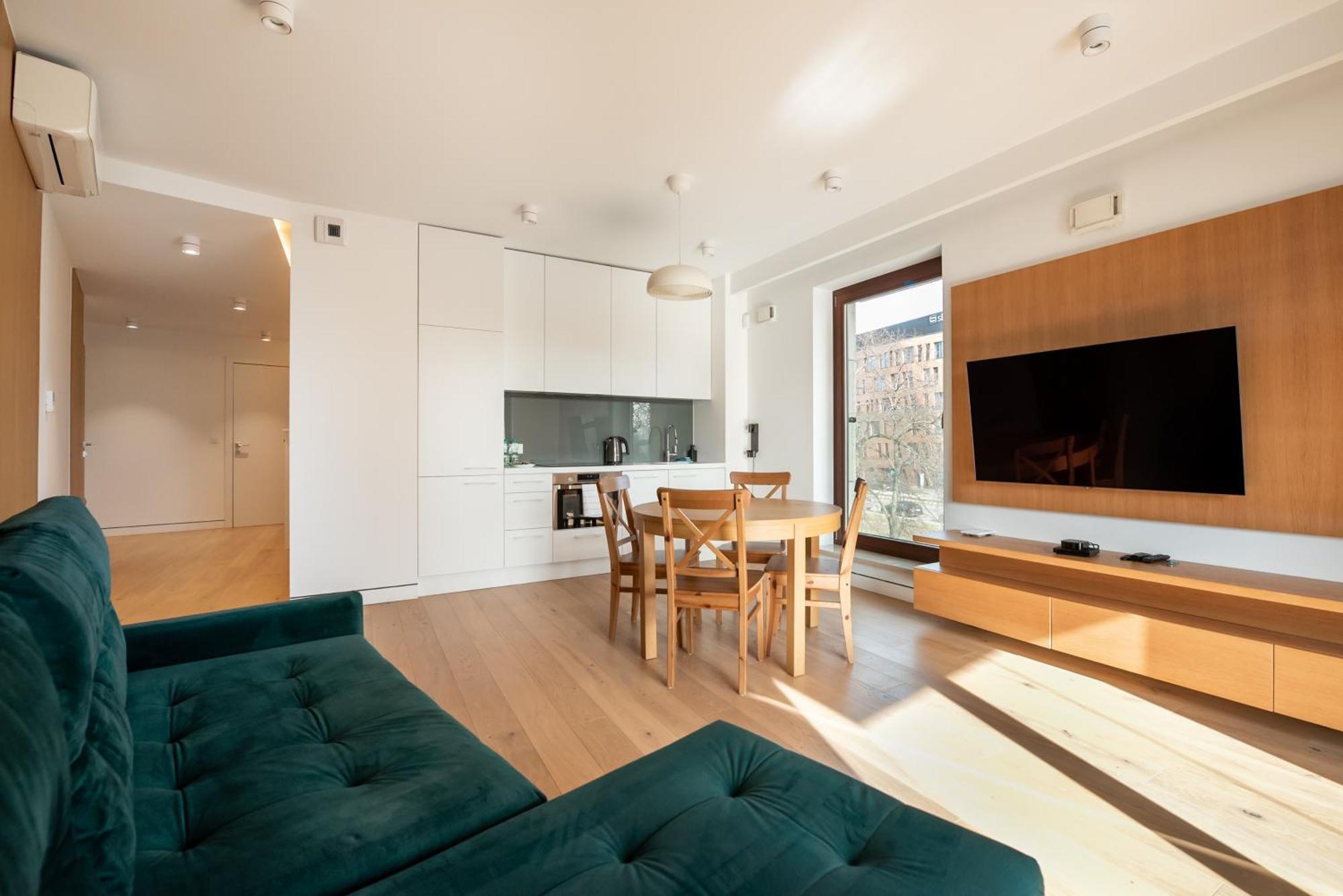 Solec Cristal Home Apartment Warsaw Exterior photo